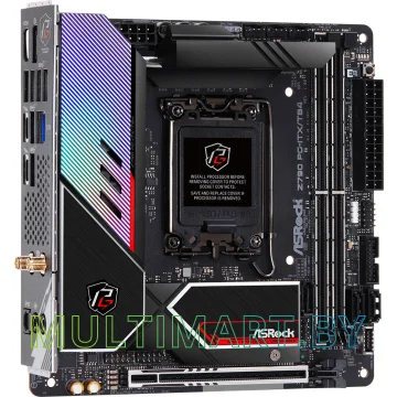 Материнская плата ASRock Z790 PG-ITX/TB4 картинка 2